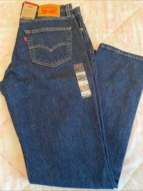 Levi's Slim Straight Dark Indigo Men's Jeans